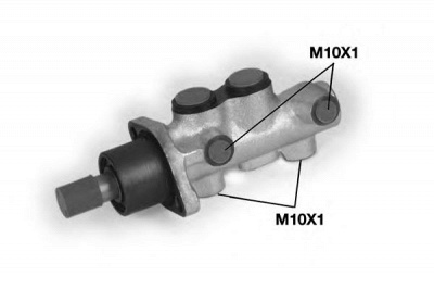 OPEN PARTS fbm100800 -  Главный тормозной цилиндр